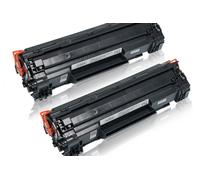 Lot économique compatible avec HP CE285A / 85A XL, comprenant 2 cartouches de toner