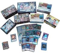 Lot économique - Lot de 100 cartes aléatoires - Allemand - Original - Avec magiciens ou dragons possibles + 1 booster aléatoire - Avec protection d'expédition MZTCG Yugioh