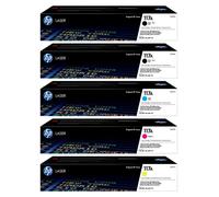 Lot économique multiple de toner HP W2070A / 117A d’origine