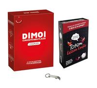 Lot Édition Couples Dimoi + Totem Version Française + 1 Décap Blumie - Jeu de Cartes pour 2 à 8 Joueurs - À partir de 16 Ans