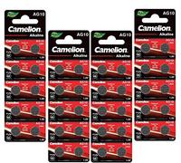 LOT en Paquet 40 Piles Bouton alcaline LR1130 AG10 Liseuses, Montres, calculatrices, caméras, pointeurs sans Mercure