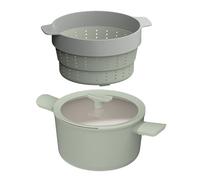 Lot faitout 24 cm et insert cuiseur vapeur Balance Berghoff