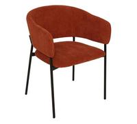 Lot Fauteuils ""Solea"" ambre L59xp55xH78,5cm - Atmosphera createur d'interieur