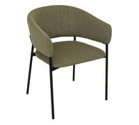 Lot Fauteuils ""Solea"" vert cèdre L59xp55xH78,5cm - Atmosphera createur d'interieur