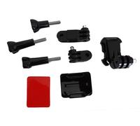 Lot fixations casque moto vélo vhbw pour caméra sportive GoPro Hero 4.
