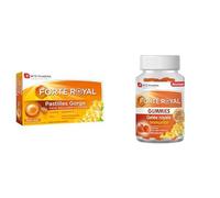 Lot Forté Pharma Pastilles goût Miel et Gummies Gelée Royale | 24 pastilles + 60 gummies, programme pour l'hiver et changement de saison, Gelee royale et miel
