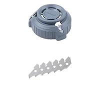 Lot Fraisoir d'affleurage pour plaques de plâtre + 6 lames de 22 mm