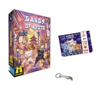Lot Gangs of Kyoto + Micro Game Kyoto Cache Cache Chaton + 1 Decap Blumie - Jeu de Société - À Partir de 5 Ans