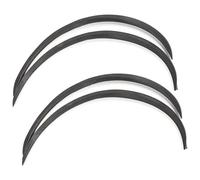 Lot Garde-boue Pour P&eugeot 206 207 308 406 407 Sourcils De Roue De Voiture, Évasements D'ailes, Couverture, Garniture, Autocollants 73 Cm/29''(Carbon Fiber Black)