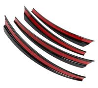 Lot Garde-Boue pour Tesla pour Modèle Y 2021 Garniture De Passage Roue Garde-Boue Couleur Noir Mat PREmae Avant Arrière Voiture Sourcil(Gloss Black)