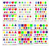 Lot gommettes autocollantes enfant motif r1