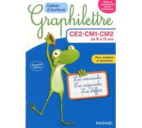 Lot Graphilettre Ce2 Cm1 Cm2 - 4 Exemplaires + 1 Gratuit - Edition 2017
