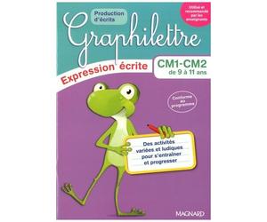 Lot Graphilettre Production D'écrits Cm1 Cm2 - 4 Exemplaires + 1 Gratuit