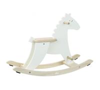 lot Hudada cheval à bascule ivoire + arceau - Vilac - Jeux et jouets