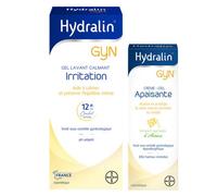 Lot Hydralin Gyn Crème Tube de 15 g et Hydralin Gyn Solution, Flacon de 200 ml