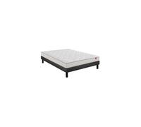 Lot Matelas Fréquence - 140x190 cm - Ressorts Ensachés - Soutien Ferme