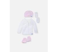 Lot maternité blanc/rose layette 0/1M(50/54)