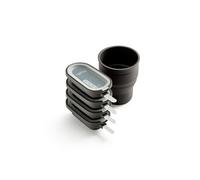 Lot moules classic creamy - Lekue - Marron - Silicone