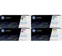 Lot multiple de toner HP 207X W2210X d’origine
