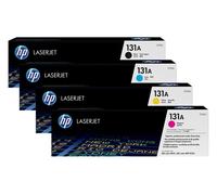 Lot multiple de toner HP CF210A / 131A d’origine