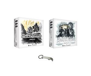 Lot Nidavellir 2 Extensions Thingvellir + Idavoll + 1 Décapsuleur Blumie (Thingvellir + Idavoll)