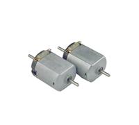 Lot of 2 Small DC Brush electronic starter 130 Double Shafts 1.2-3V 14000RPM for Model, Fan, Remote Control Devices CZAOINCU