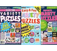 Lot of 3 Penny Press Variety Puzzles 2020/2021/2022