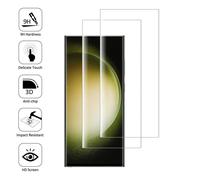 Lot/ Pack De 2 Films En Verre Trempé Pour Samsung Galaxy S23 Ultra 6.8" Bord Incurvé Resistant - Transparent