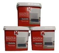 Lot Peinture V33 Radiateur / Electroménager "Gris Anthracite" 3 X 0,75L