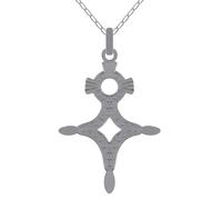 Lot pendentif Croix du Sud en Argent 925 + Chaîne 42 cm en Argent 925