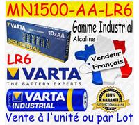 Pile industrielle - pack de 4 piles - LR06 - AA VARTA