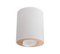 LOT PLAFONNIER BLANC/OR SPOT MOBILE NT 1X GU10 8896
