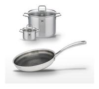 Lot Poêle 28cm & 2 Faitouts 16/26cm Elo Relief Evolution