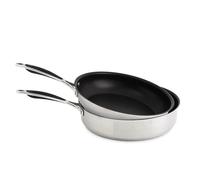 Lot poêle et sauteuse inox antiadhérentes Excell'Inox 28 cm Mathon