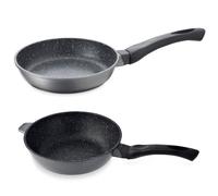 Lot poêle et sauteuse revêtement Dur comme la pierre 28 cm Mathon
