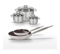 Lot Poêles 24/32cm et Faitouts 12/14/20cm Elo Bistro Line