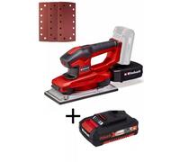Lot Ponceuse vibrante sans fil - TE-OS 18/230 +1 Batterie 2Ah EINHELL