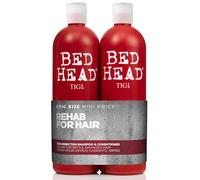 Lot Pour Cheveux Endommagé TIGI Résurrection Tween Duo shampoo + Baume 750ml