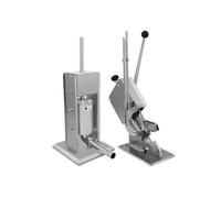 Poussoir À Saucisse 3l Manuel & Machine A Clipper Saucisse Acier Inoxydable Manuel 2000 Clips & 5 Tubes De Remplissage Offerts