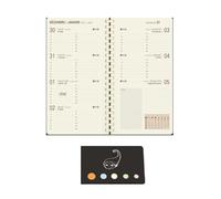 Lot Recharge Pour Agenda Civil 2026 Lady 16 S Oberthur 1 Semaine sur 2 pages + 1 Index Adhésif Blumie (Recharge 844101)