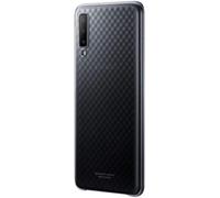 Samsung Coque rigide pour Galaxy A7 (2018) Noir/Transparente