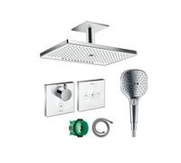 Lot robinet douche encastré thermostatique + Douche de tête Rainmaker Select 3 jets