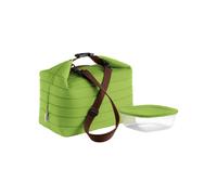 LOT SAC ISOTHERME AVEC COMPARTIMENT FRAÎCHEU 'HANDY' "ON THE GO" Grand Apple Green