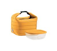 LOT SAC ISOTHERME AVEC COMPARTIMENT FRAÎCHEU 'HANDY' "ON THE GO" Petite Ochre