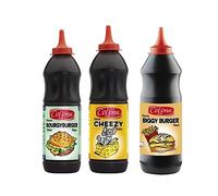 Lot sauce Colona : Bourgy burger - Cheezy easy - Biggy burger (3x950ml)