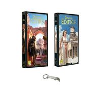 Lot Seven Wonders 2 Extensions Edifice + Cities Version Française + 1 Decap Blumie (Edifice + Cities)