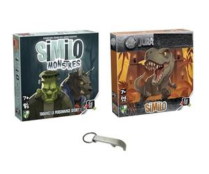 Lot Similo Monstres + Similo Jurassic World + 1 Decap Blumie (Monstres + Jurassik)