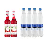 Lot sirop & limonade : Sirop - Framboise (2x70cl) - Limonade Gilbert (4x1L)