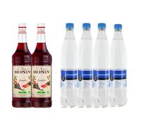 Lot sirop & limonade : Sirop - Grenadine (2x1L)- Limonade Gilbert (4x1L)