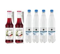 Lot sirop & limonade : Sirop - Grenadine (2x1L)- Limonade Rioba (4x1L)